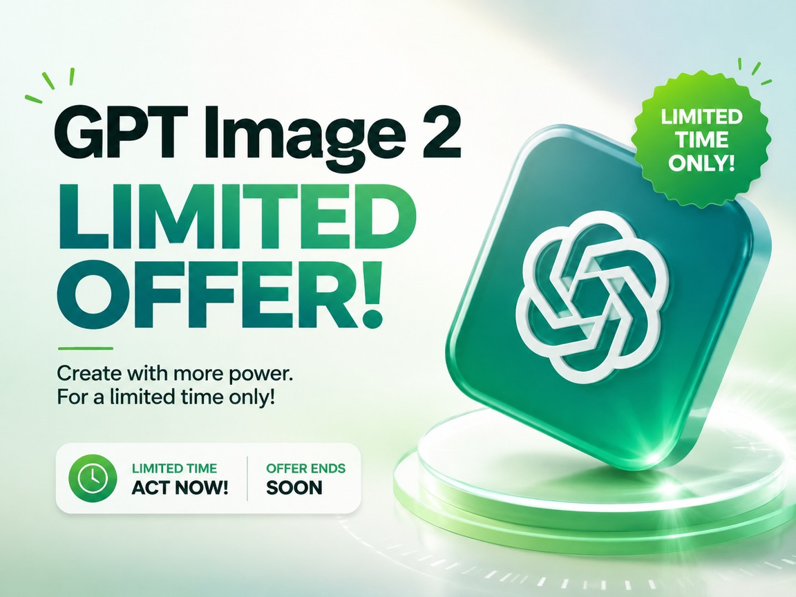 GPT Image 2 limited-time offer